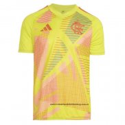 Camiseta Flamengo Portero 2025 Amarillo Tailandia