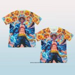 Camiseta Japon Anime 2025 Azul Tailandia Naranja