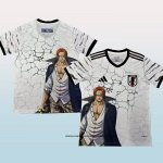 Camiseta Japon Anime ONE PIECE 24-25 Blanco Tailandia