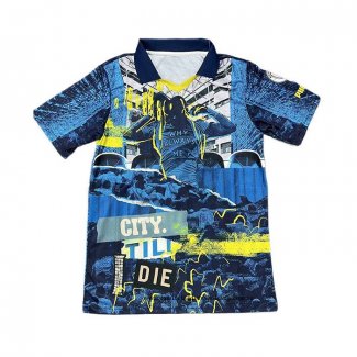 Camiseta Manchester City Special 25-26 Azul Tailandia