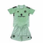 Camiseta Manchester United Portero Nino 25-26 Verde