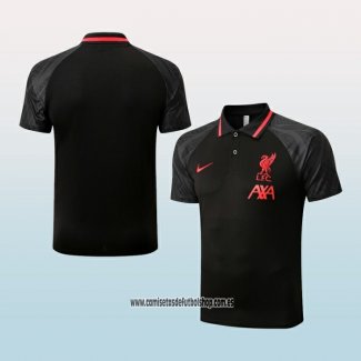 Camiseta Polo del Liverpool 22-23 Negro