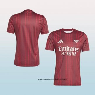 Camiseta Pre Partido del Arsenal 25-26 Rojo