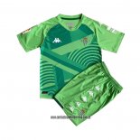 Camiseta Real Betis Portero Nino 21-22 Verde