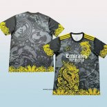 Camiseta Real Madrid Dragon 24-25 Gris Tailandia