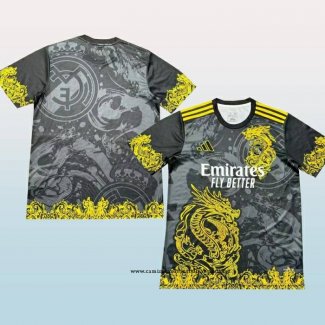 Camiseta Real Madrid Dragon 24-25 Gris Tailandia