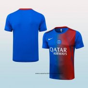 Camiseta de Entrenamiento Paris Saint-Germain 25-26 Azul Rojo