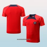 Camiseta de Entrenamiento Paris Saint-Germain 22-23 Rojo