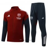 Chandal de Chaqueta del Arsenal 25-26 Rojo Negro