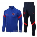 Chandal de Chaqueta del Atletico Madrid 22-23 Azul