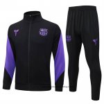 Chandal de Chaqueta del Barcelona Nino 25-26 Negro Purpura