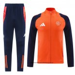 Chandal de Chaqueta del Manchester United 24-25 Naranja