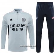 Chandal de Sudadera del Arsenal 22-23 Gris