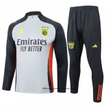 Chandal de Sudadera del Benfica 24-25 Gris