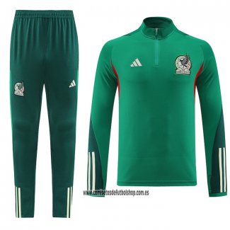 Chandal de Sudadera del Mexico 22-23 Verde