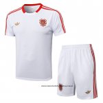 Chandal del Bayern Munich 125 Aniversario 25-26 Manga Corta Blanco - Pantalon Corto