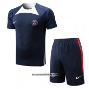 Chandal del Paris Saint-Germain 22-23 Manga Corta Azul - Pantalon Corto