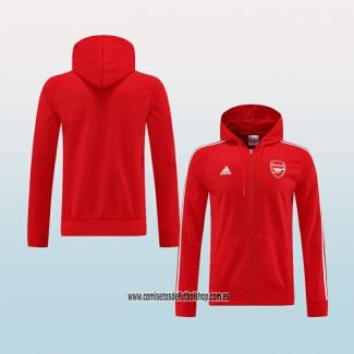 Chaqueta con Capucha del Arsenal 22-23 Rojo