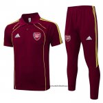 Conjunto Polo del Arsenal 25-26 Rojo