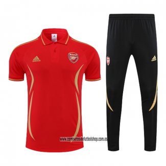 Conjunto Polo del Arsenal 22-23 Rojo