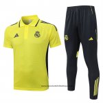 Conjunto Polo del Real Madrid 25-26 Amarillo