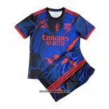 Cuarto Camiseta Lyon Nino 21-22