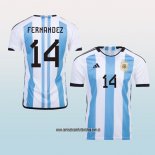 Jugador Primera Camiseta Argentina Fernandez 2022