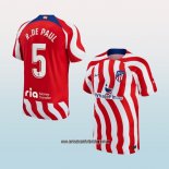 Jugador Primera Camiseta Atletico Madrid R.De Paul 22-23