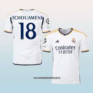 Jugador Primera Camiseta Real Madrid Tchouameni 23-24