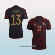 Jugador Segunda Camiseta Alemania Muller 2022