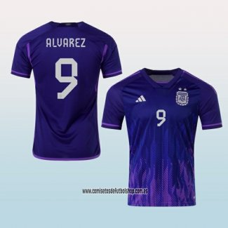 Jugador Segunda Camiseta Argentina Alvarez 2022