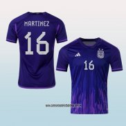 Jugador Segunda Camiseta Argentina Martinez 2022