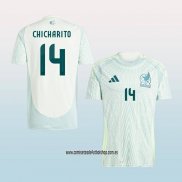 Jugador Segunda Camiseta Mexico Chicharito 2024