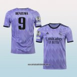 Jugador Segunda Camiseta Real Madrid Benzema 22-23