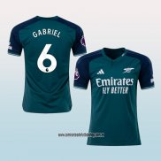 Jugador Tercera Camiseta Arsenal Gabriel 23-24