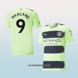 Jugador Tercera Camiseta Manchester City Haaland 22-23