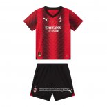 Primera Camiseta AC Milan Nino 23-24