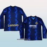 Primera Camiseta Inter Milan 21-22 Manga Larga