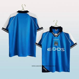 Primera Camiseta Manchester City Retro 99-01