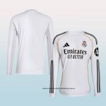 Primera Camiseta Real Madrid 25-26 Manga Larga