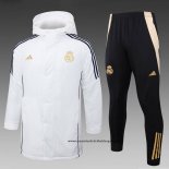 Real Madrid 24-25 Blanco Chandal de Invierno del