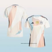 Segunda Camiseta Espana Euro Mujer 2025