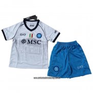 Segunda Camiseta Napoli Nino 23-24