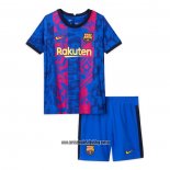 Tercera Camiseta Barcelona Nino 21-22