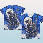 Camiseta Japon Anime 2024 Azul Tailandia