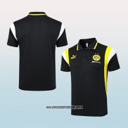 Camiseta Polo del Borussia Dortmund 23-24 Negro