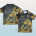 Camiseta Real Madrid Dragon 25-26 Negro Tailandia