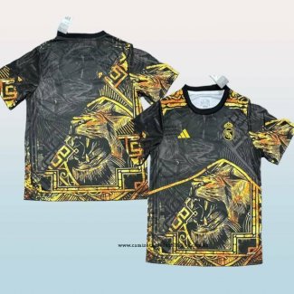 Camiseta Real Madrid Dragon 25-26 Negro Tailandia