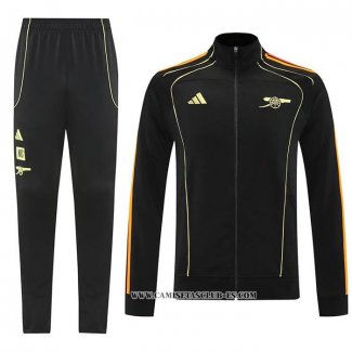 Chandal de Chaqueta del Arsenal Nino 25-26 Negro