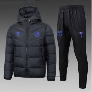 Chandal de Invierno del Barcelona 25-26 Negro